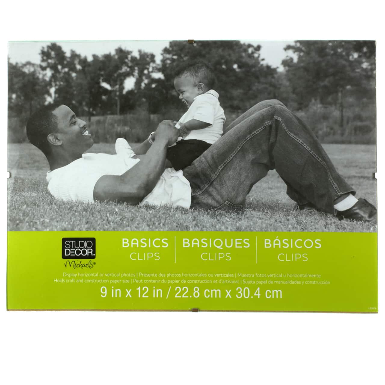 12 Pack: Clear 9" x 12" Clip Frame, Basics By Studio Décor®